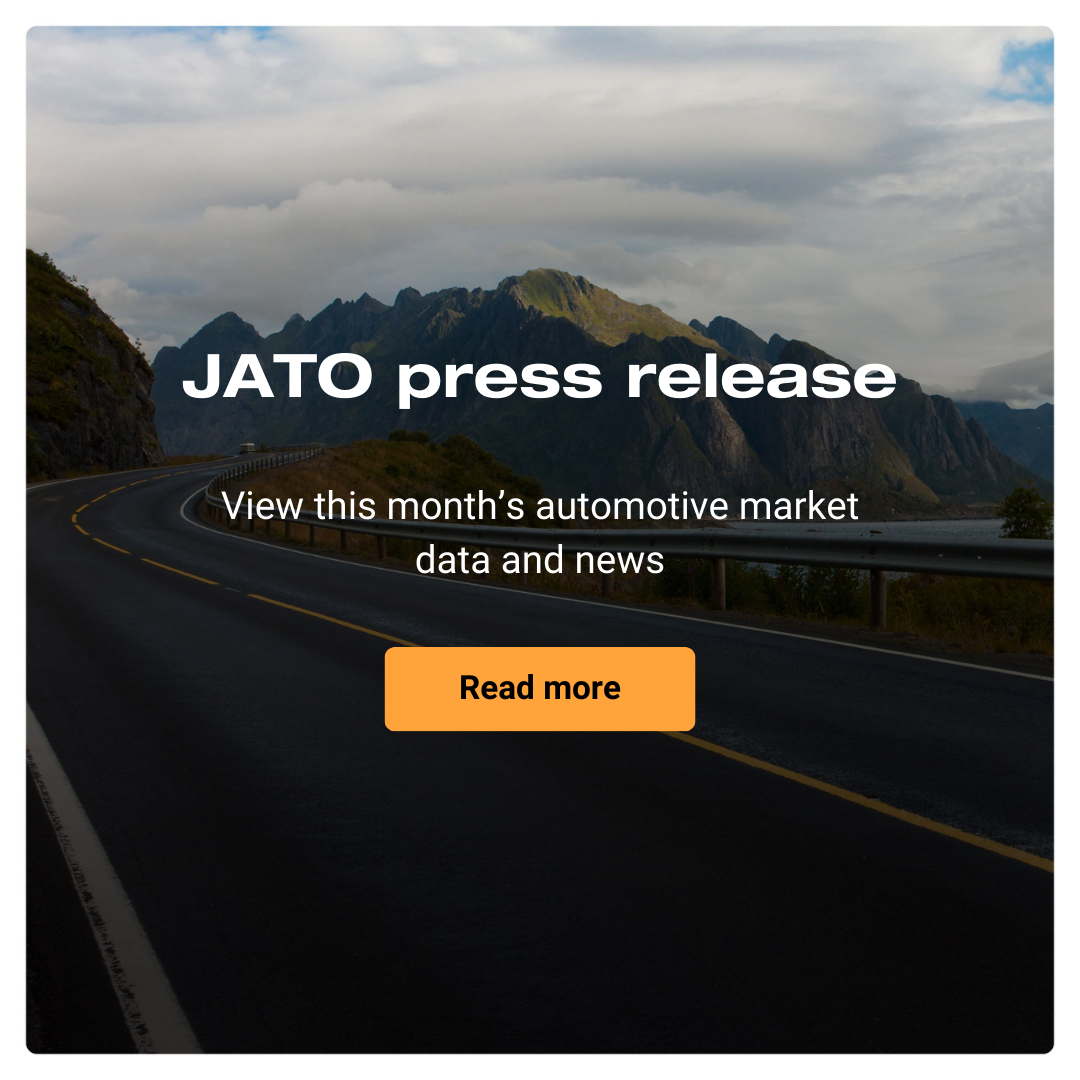 JATO Press Release: BEV Market Share Declines in January Amid Rising New Car Registrations
